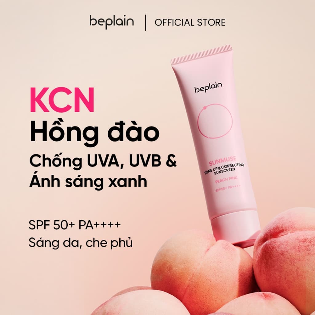 Kem chống nắng BEPLAIN Sunmuse lai Vật Lý & Hoá Học