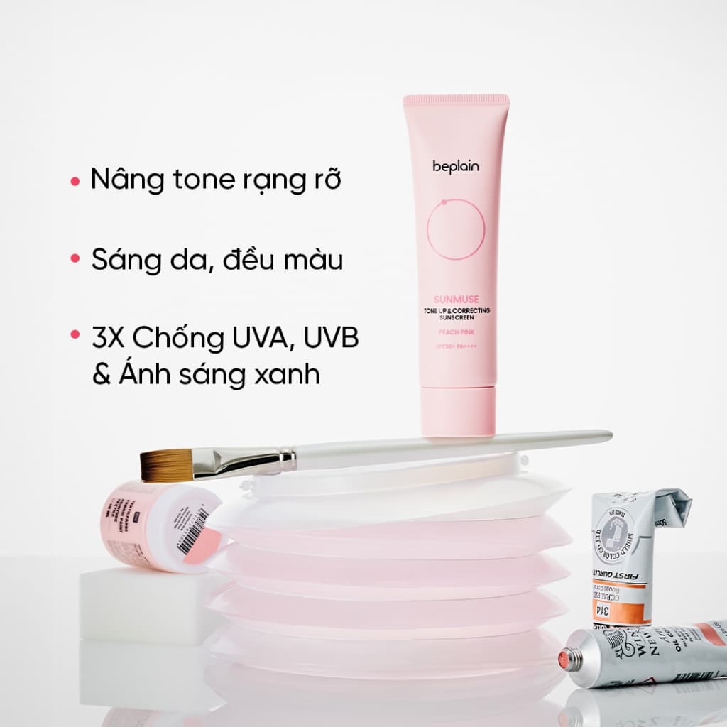 Kem chống nắng BEPLAIN Sunmuse lai Vật Lý & Hoá Học