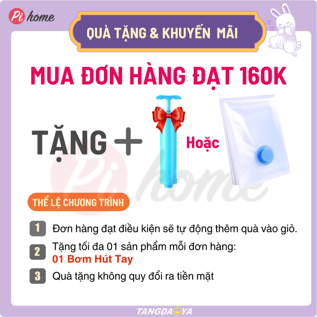 Túi hút chân không đựng quần áo Pihome