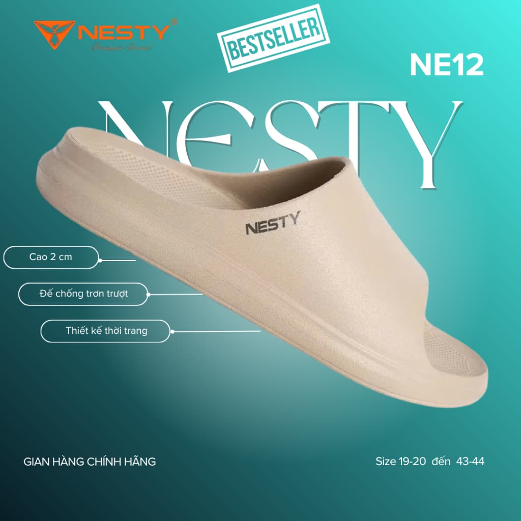 Dép Massage Nesty EVA Quai Ngang