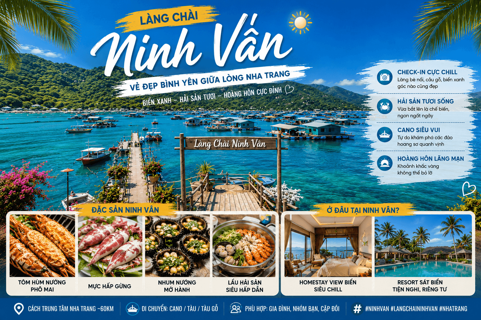 Chắc chắn bạn chưa biết| Làng Ninh Vân - "Ốc đảo ẩn mình" hoang sơ bậc nhất ngay tại Nha Trang!